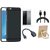 Samsung J7 Max Stylish Back Cover with Ring Stand Holder, Tempered Glass, OTG Cable and USB Cable