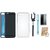 Samsung J7 Max Stylish Back Cover with Ring Stand Holder, Free Selfie Stick, Tempered Glass, and LED Light