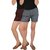 Culture the Dignity Women's Solid Rayon Shorts With Side Pockets Combo of 2 -  Brown -  Grey -  C_RSHT_B2G1 -  Pack of 2 -  Free Size