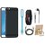 Nokia 3 Silicon Slim Fit Back Cover with Ring Stand Holder, Digital Watch, Earphones, USB LED Light and AUX Cable