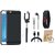 Samsung J7 Max Back Cover with Ring Stand Holder, Selfie Stick, Digtal Watch, Earphones and USB Cable