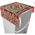 Nisol Mandala Crimson Maroon Refrigerator / Fridge Top Cover (Universal Size)