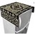 Nisol Mandala Raisin Black Refrigerator / Fridge Top Cover (Universal Size)