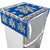 Nisol Suzani Pot Designer Classic Royal Blue Refrigerator / Fridge Top Cover (Universal Size)