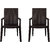 Sonata Premium Arm Chairs set of 4 (Brown)
