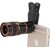 Parishi  W 8x Optical Telescope Zoom Universal Clip Camera Mobile Phone Lens for All Mobile Phone