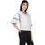 Jollify Casual 3/4th Sleeve Solid Women's White Top