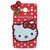 Anvika Hello Kitty Back Cover for  Redmi 2S- RED