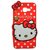 Anvika Hello Kitty Back Cover for Samsung Galaxy A7 2016 Edition A710 - Red