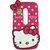 Anvika Hello Kitty Back Cover for Motorola Moto G3 G 3rd Gen / Moto G Turbo  - Pink