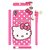 Anvika Hello Kitty Back Cover for HTC Desire 820 - Pink