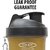 Sinew Nutrition Smart Shaker Bottles Available 600ml -20 oz (Brown/Black)