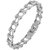 The Jewelbox Bike Motor Cycle Chain Silver Plated 316L Surgical Stainless Steel Bracelet For Boys Men