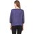Amiable Party 3/4th Sleeve Embellished Women  Blue  Top