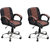 Fabsy Interior - Baxtonn Office Chair With Crushed Brown (Buy 1 Get 1 Free)