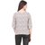 Amiable Casual 3/4th Sleeve Embellished Women White Top