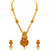 Atasi International Gold Plated Gold Alloy Necklace Set For Women