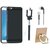 OnePlus 5 Soft Silicon Slim Fit Back Cover with Ring Stand Holder, Selfie Stick and Earphones