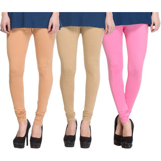 Hothy Smart  Smooth Leggings-(Beige,Tan,Pink)