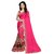 Madhvi Fashion New Pretty Pink silk & net Designer Saree Sarees