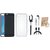 Nokia 6 Silicon Slim Fit Back Cover with Ring Stand Holder, Silicon Back Cover, Selfie Stick, Earphones and USB Cable
