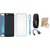 Nokia 6 Silicon Slim Fit Back Cover with Ring Stand Holder, Silicon Back Cover, Digital Watch, OTG Cable and USB LED Light