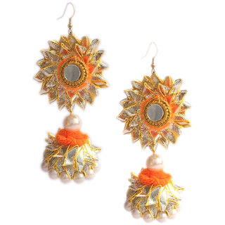 earrings for haldi