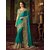 Bhagalpuri Silk Embroidered Sea Green Saree.Sty-9261