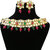 Finekraft Designer Meena Kundan Necklace With Pretty Earrings Jewelry Set