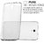 PE Transparent Back Cover + Tempered Glass ( Combo Pack ) For Samsung J1