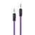 Alpha AP01 1mtr AUX Cable (Purple)