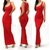 Long Red Bodycon Dress