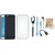 Vivo V3 Max Stylish Back Cover with Ring Stand Holder, Silicon Back Cover, Selfie Stick, Earphones, OTG Cable and USB LED Light