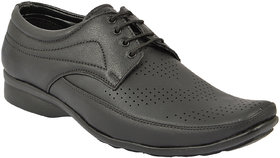 Black Formal Shoes RIC-Dot-6550D-BLACK