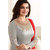 Salwar Soul Womens Beautiful Designer Gray Nd Red Lehenga Suit For Wom