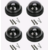 4 Pcs Dummy CCTV Dome Camera with blinking red LED light. For home or office Security