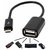 Best Selling Combo of USB LED Light and OTG Cable -Assorted Color