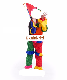 Joker Or Clown Fancy Dress Costume For Kids