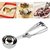 Evershine Gifts And Household Stainless Steel Ice Cream Scoop(Pack Of 1)- 80 Gram