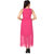 Klick2Style Women Pink Georgette Dress