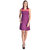 Klick2Style Women Red-Purple Viscose Dress