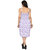 Klick2Style Women White-Purple Cotton Dress