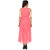 Klick2Style Women Peach Georgette Dress