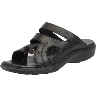 liberty coolers men's black slippers