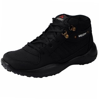 Buy Welcome Fitness Play Black Sports Shoes Online 659 from ShopClues