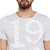 Wittrends Men's Grey Cotton Printed Round Neck T-Shirt