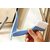 Evershine Gifts And Household Multifunctional Foldable Plastic Window Frame Cleaning Brush with Dust Dirt Scraper