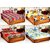 Welhouse India 3D Printed Set Of 4 Double bedsheet with 8 Pillow Covers