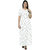Branded Full Length Half Sleeve Printed Party Dress for Girl's and Women's