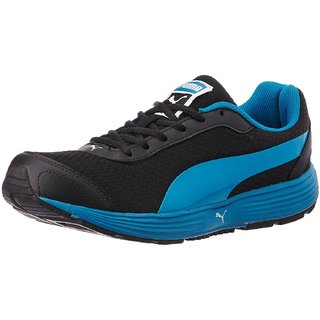Buy PUMA Men's (Black, Blue) Running Shoes Online @ ₹3299 from ShopClues
